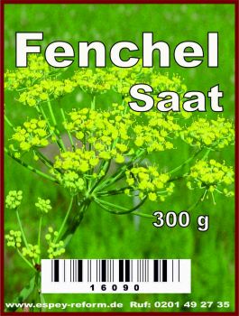 Fenchelsaat grün 300 gr